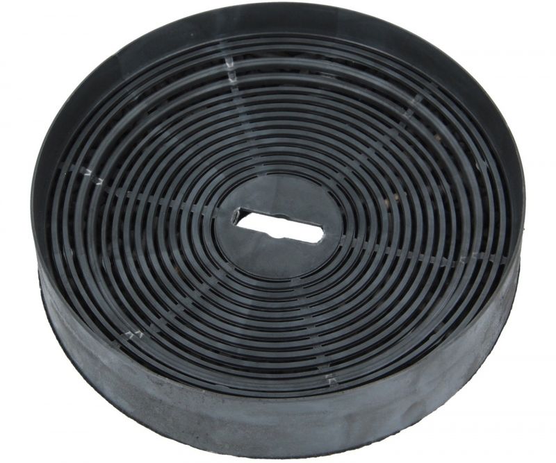 173x37 mm Sirkelformet kullfilter