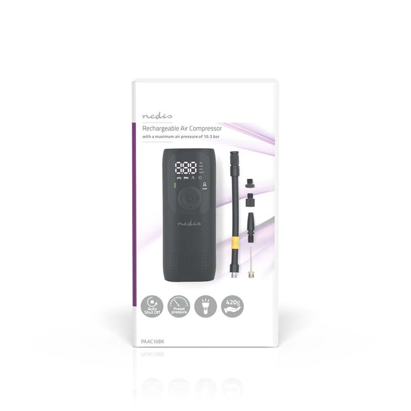 Oppladbar luftkompressor