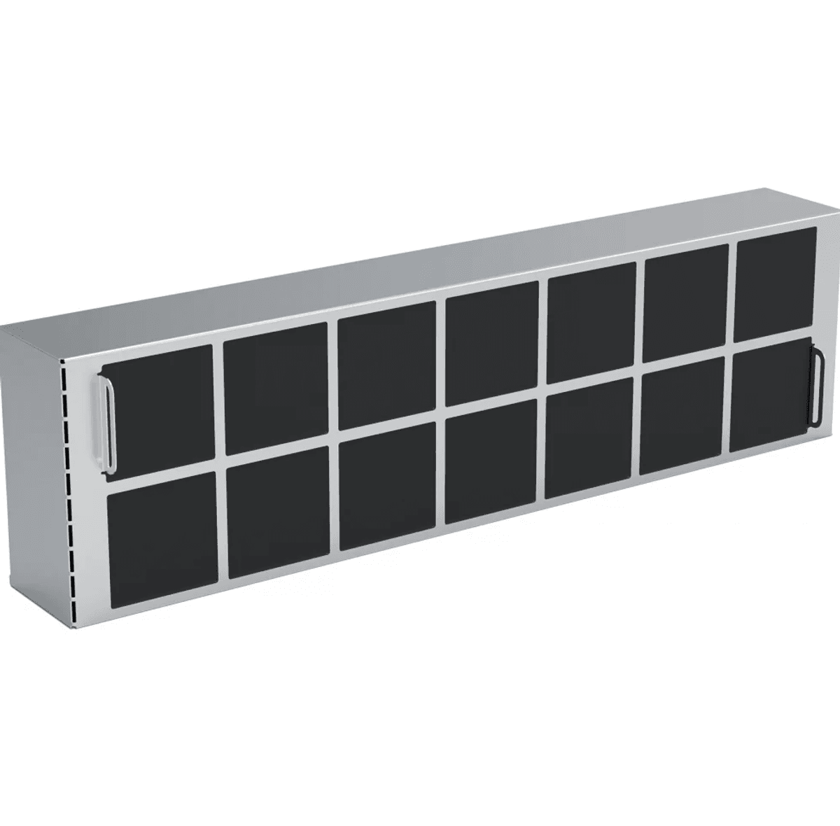 362x100x50 Firkantet keramisk long life kullfilter