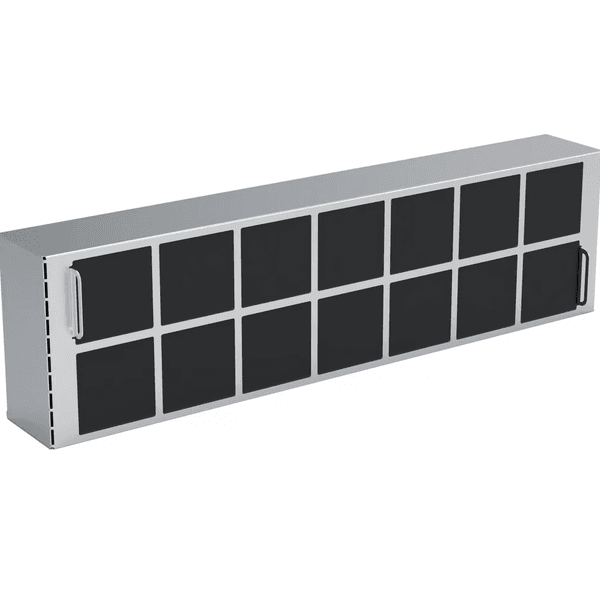 Hovedbilde 362x100x50 Firkantet keramisk long life kullfilter